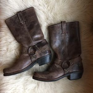 Frye Harness Boots